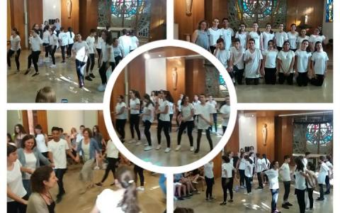 Representació de l’optativa de 3r d’ESO: Danses per viure